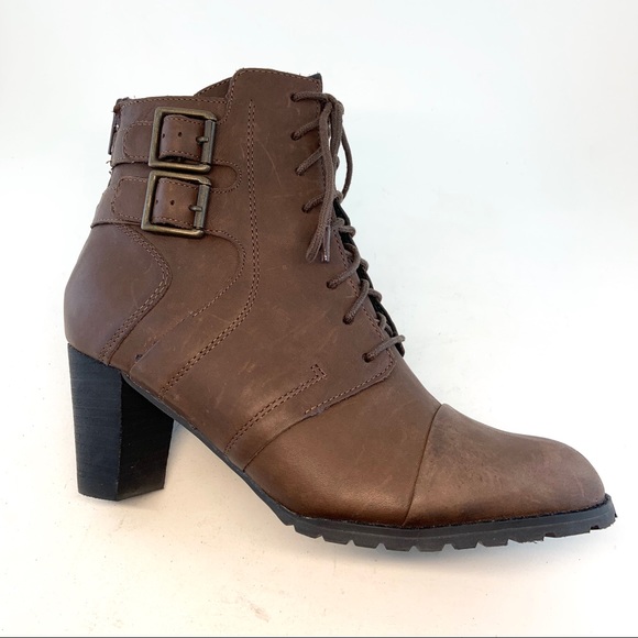 Ziera Umber Kiki Lace Zipper Boots 37 6.5 7 WIDE - Picture 4 of 8